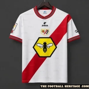 Retro 99/00 Rayo Vallecano Home Kit