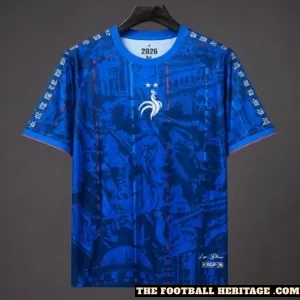 France Special Football Heritage Ocean Blue Kit