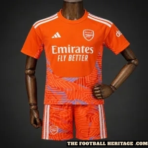 Arsenal Goalkeeper Orange Kit